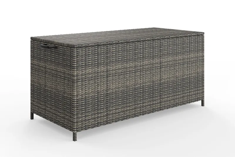 Zahara Dynbox utomhus i konstrotting med handtag 140x60x60 cm - Grå — Comfort Garden