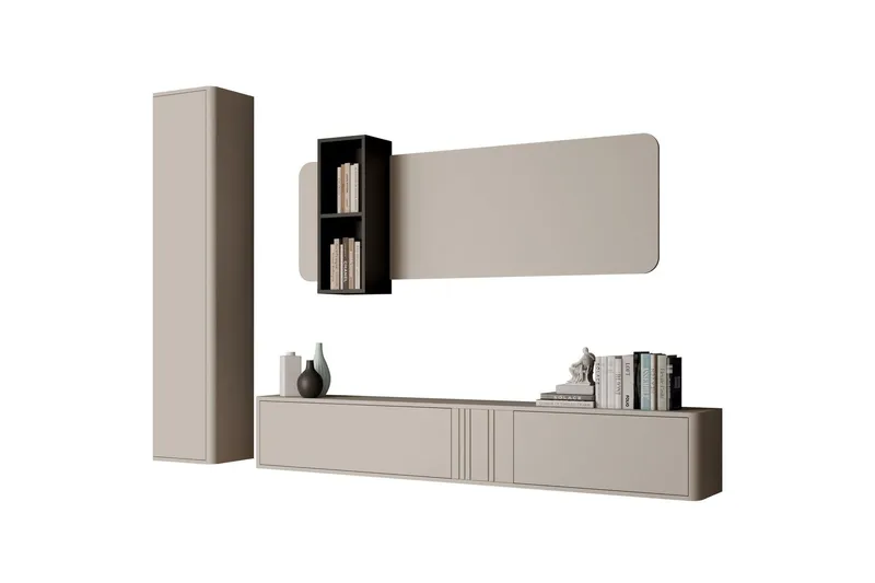 Zalricus Möbelset För Vardagsrum - Beige (Art.nr 3116386) — Beige