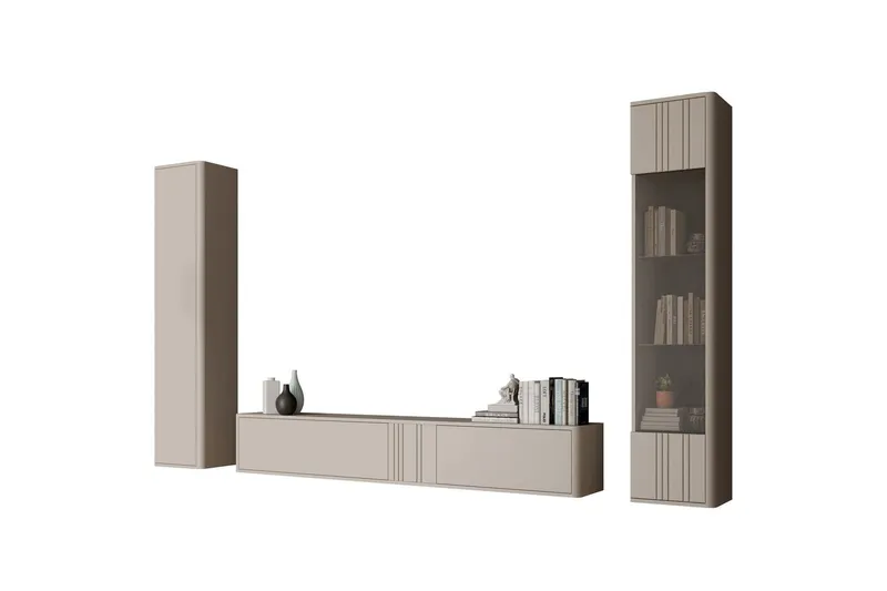 Zalricus Möbelset För Vardagsrum - Beige (Art.nr 3116388) — Beige