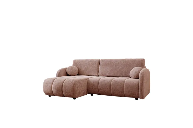 Zarania Bäddsoffa m. Divan 3-sits - Rosa — Rosa