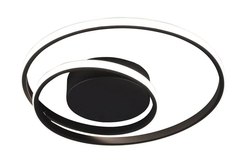 Zibal LED Plafond mattsvart - Matt svart — Trio Lighting