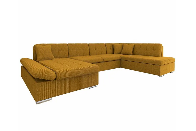Zumar 4-sits Hörnbäddsoffa Dark yellow (Art.nr 3023277)