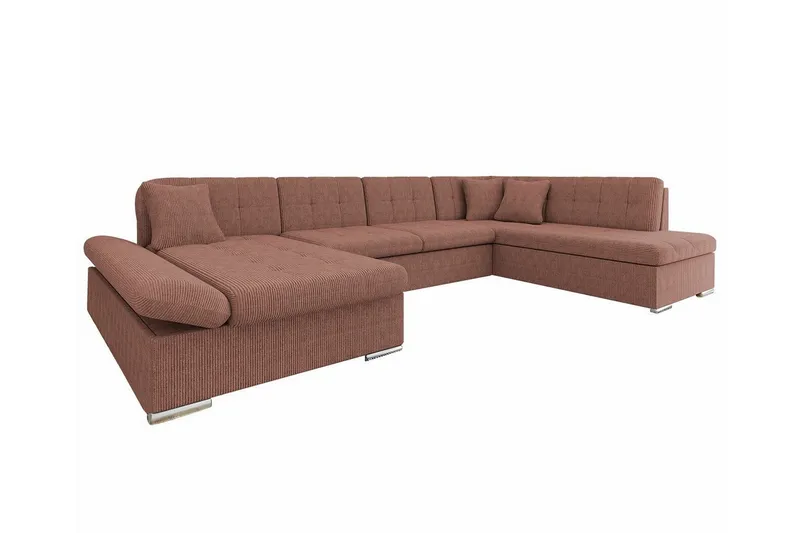 Zumar 4-sits Hörnbäddsoffa Light brown (Art.nr 3023283)