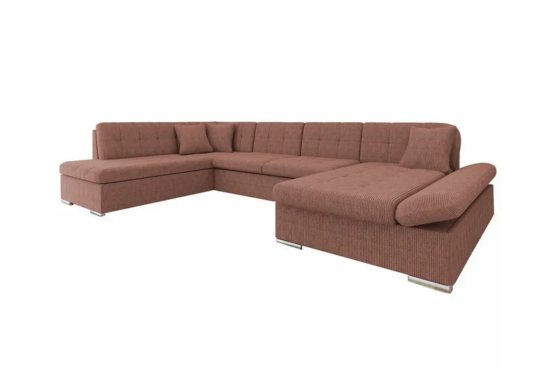 Zumar 4-sits Hörnbäddsoffa Light brown (Art.nr 3023282)