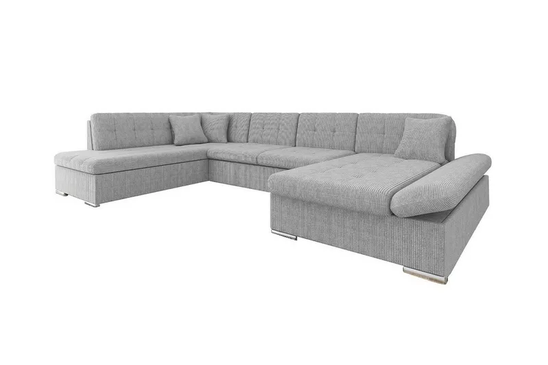 Zumar 4-sits Hörnbäddsoffa Ljusgrå (Art.nr 3023286)