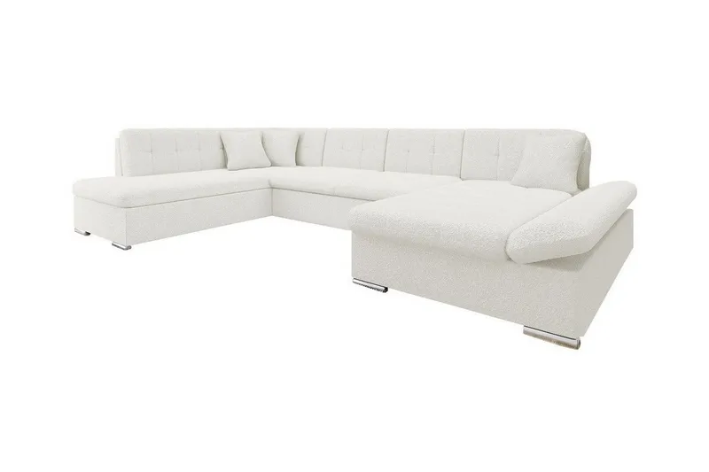 Zumar 5-sits Hörnbäddsoffa White (Art.nr 3021019)