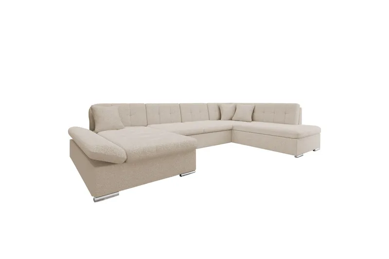 Zumar Soffa med Divan och Schäslong 4-sits - Beige (Art.nr 3068643) — Beige
