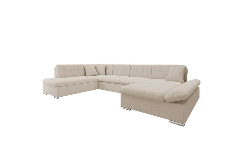 Zumar Soffa med Divan och Schäslong 4-sits - Beige (Art.nr 3068547) — Beige
