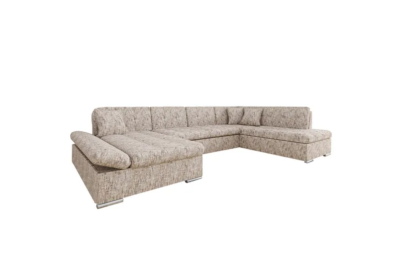 Zumar Soffa med Divan och Schäslong 4-sits - Flerfärgad/Beige (Art.nr 3068458) — Flerfärgad/Beige