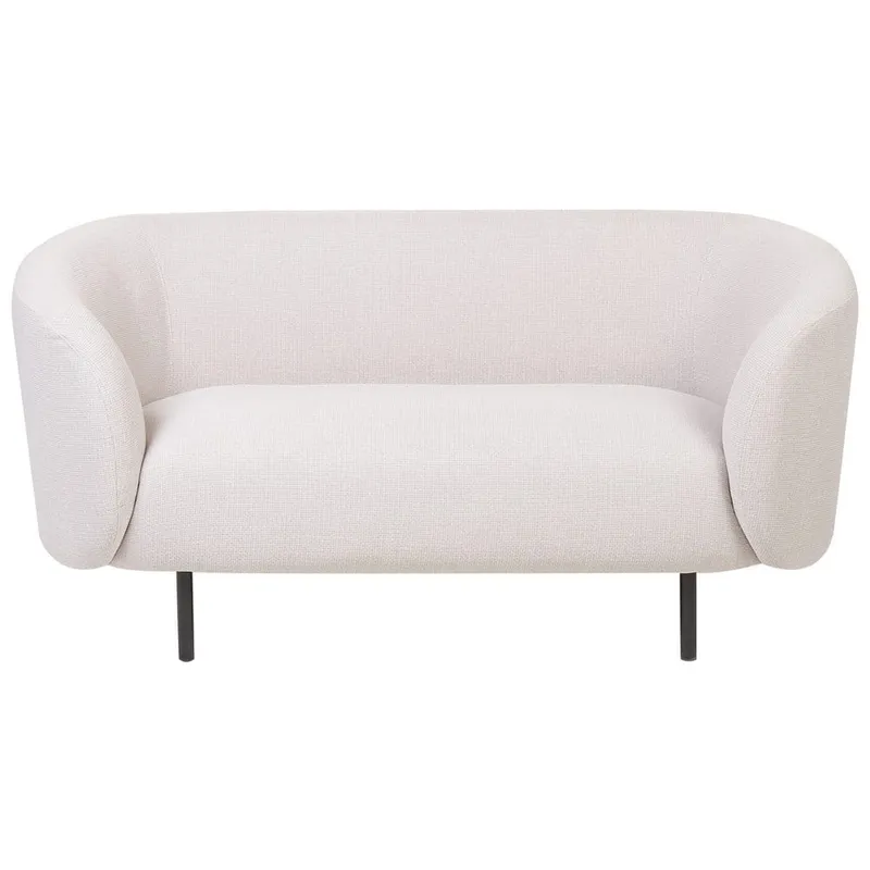 2-sits soffa Loen - Beige, svart — Beige, svart