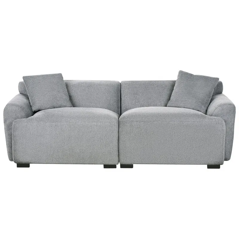 3-sits soffa Korio - Grå, svart — Grå, svart