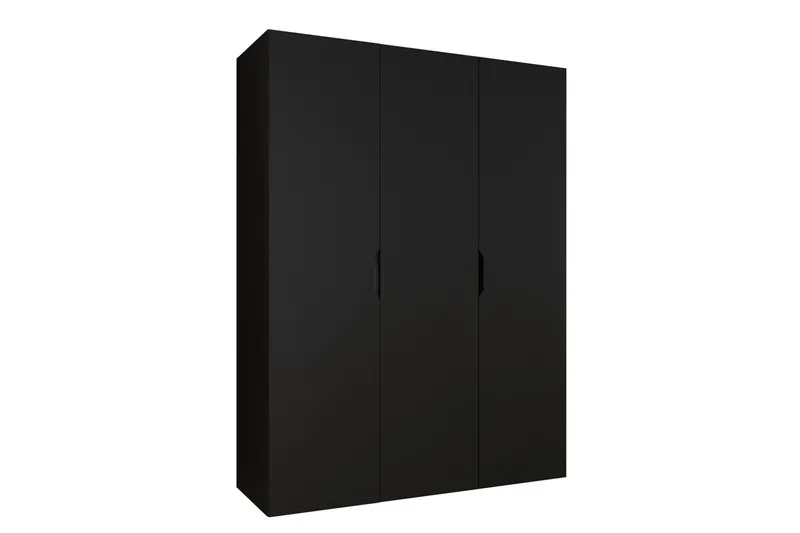 Abano Garderob 52x202 cm - Svart (Art.nr 3100588) — Svart