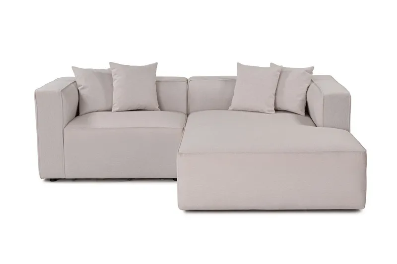 Abbas 4-sits Soffa med Divan - Ecru (Art.nr 3062947) — Ecru
