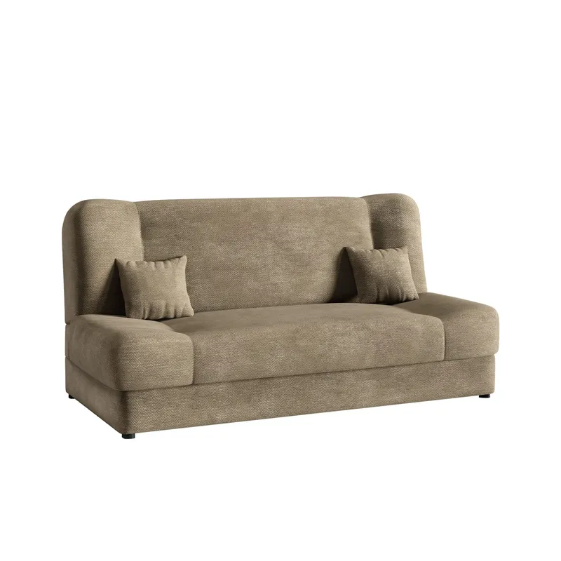 Abron 3-sits Bäddsoffa med förvaring - beige (Art.nr 3433361) — beige