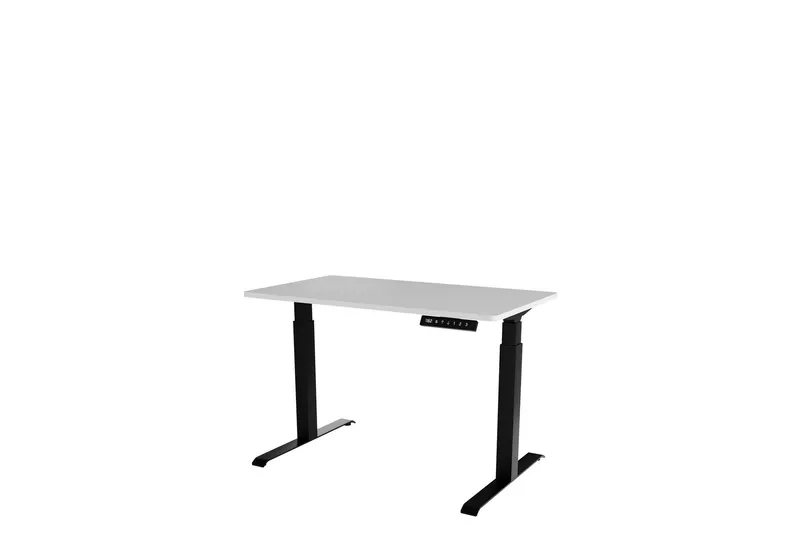Adrianah Skrivbord 67x121 cm - Vit/Svart — Vit/Svart
