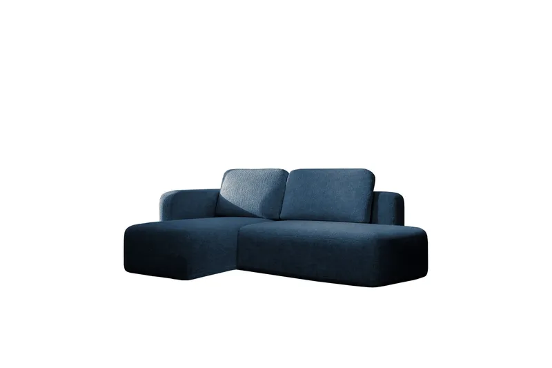 Afir Bäddsoffa m. Divan 2-sits - Blå — Blå
