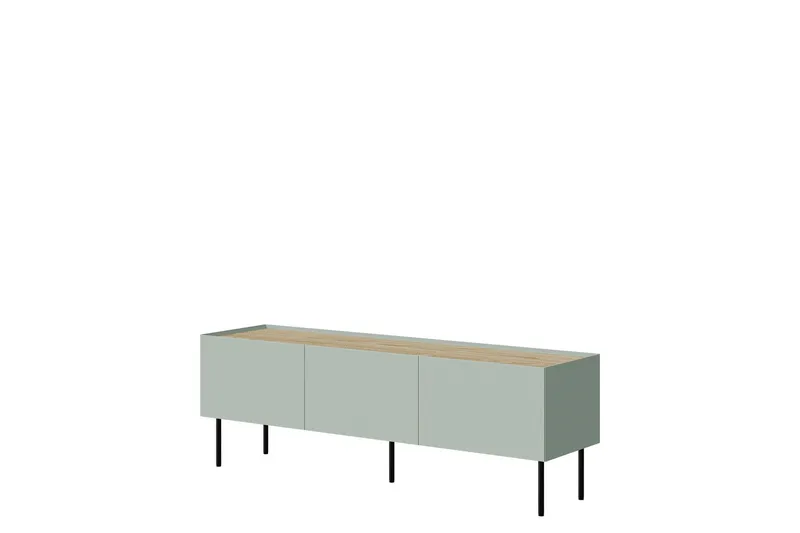 Akie Tv-bänk 150 cm - Grön — Grön