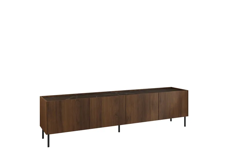 Akihito Tv-bänk 200 cm - Brun — Brun