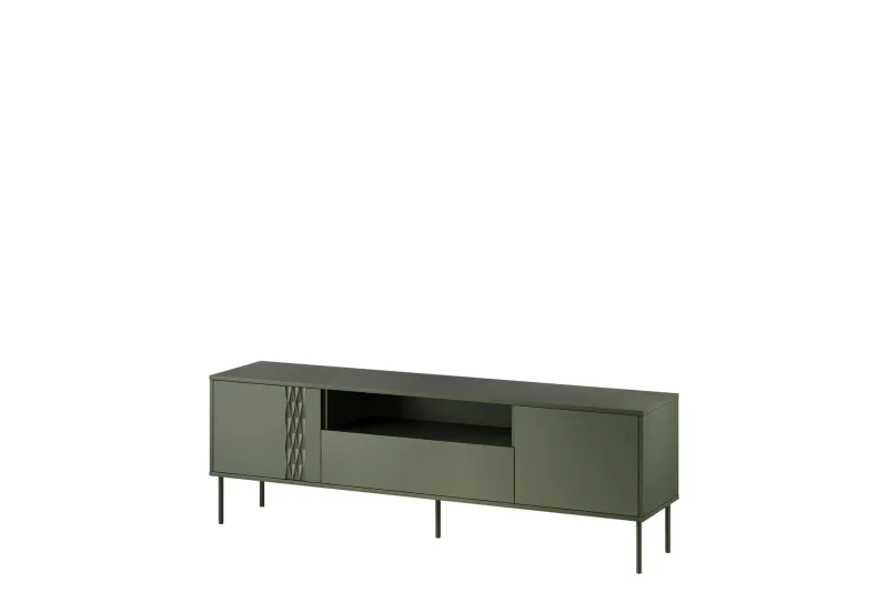 Akiko Tv-bänk 180 cm - Grön (Art.nr 3079093) — Grön