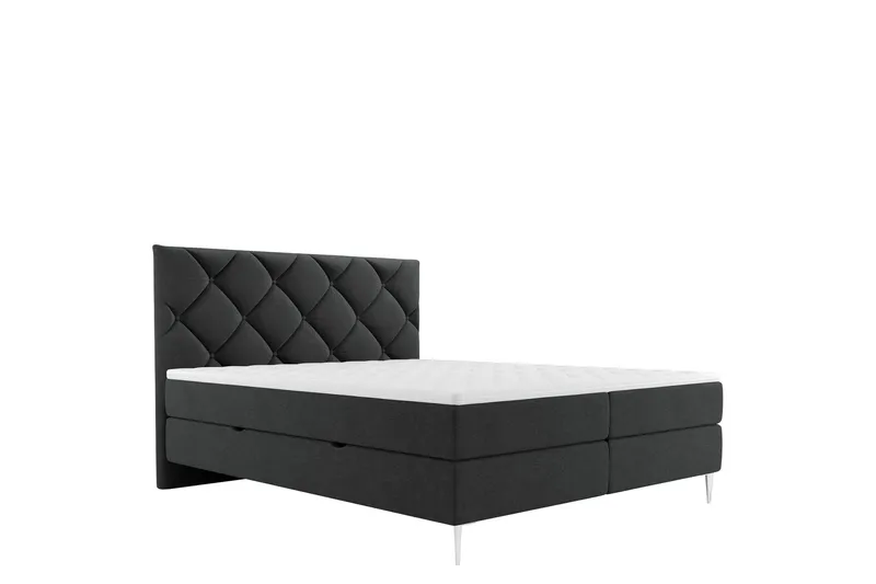 Alasia Sängpaket Kontinentalsäng 180x200 cm - Svart (Art.nr 3079349) — Svart