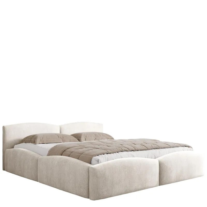 Aldrosen Sängram med förvaring 140x200 cm - beige (Art.nr 3433484) — beige