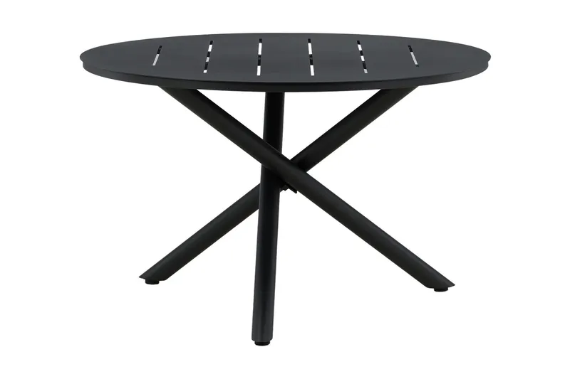 Alma Matbord Utomhus Rund 120 cm Svart - Venture Home — Venture Home
