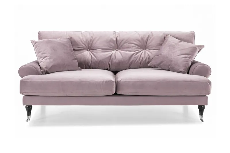 Andrew 2-sits Sammetssoffa - Lila (Art.nr 506597) — Bloomington