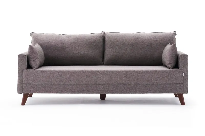 Antigua 3-sits Soffa - Brun/Natur — Brun/Natur