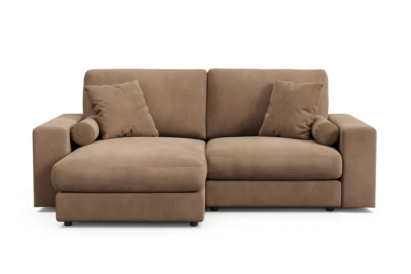 Arken Lyx 3-sits Vändbar L-formad Djup Divansoffa i Manchester - Brun (Art.nr 3113327) — Andrarum