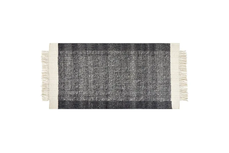Atlanti Ullmatta 80x150 cm - Svart/Vit — Svart/Vit