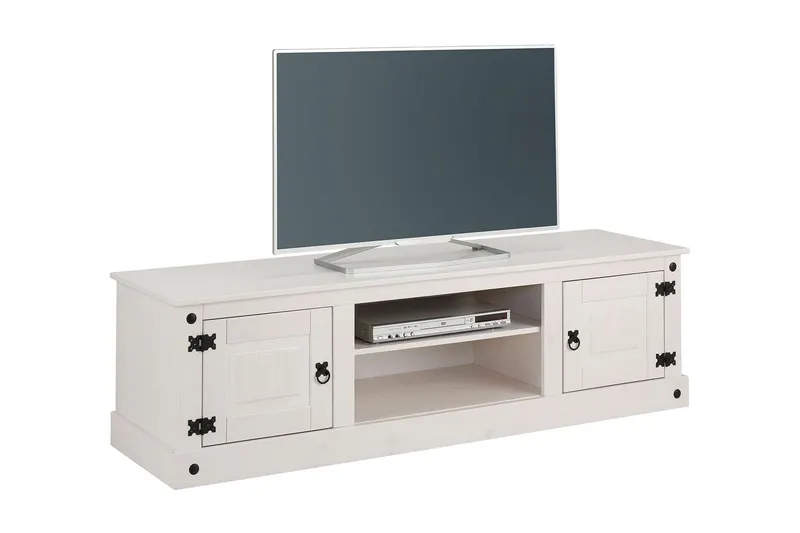 Ayala TV-bänk 160 cm - Vit — Loft24