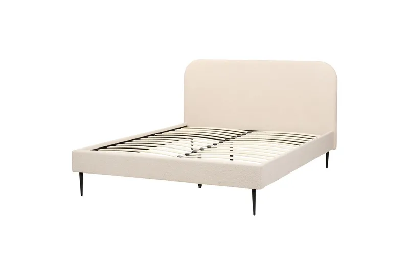 Baako Sängram 160x200 cm - Beige/Svart — Beige/Svart