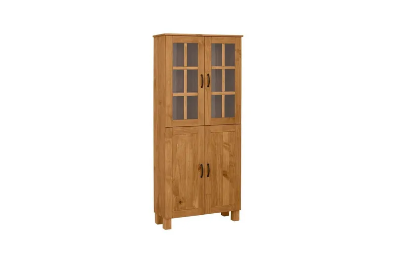 Badrumsskåp Alby 75x30x170 cm, Betsad/Vax - 75x30x170 cm, Betsad/Vax — Loft24