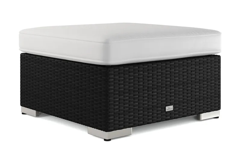 Bahamas Divanmodul - Loungebord utomhus 75x75 cm till soffor - Svart — Comfort Garden