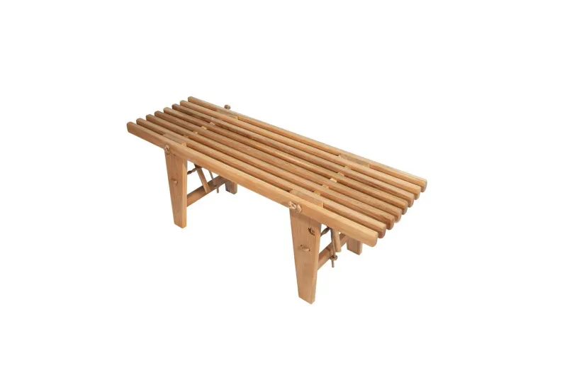 Bänk Utomhus EcoFurn Ecobench 120 cm Ek Oljad - Ek Oljad — Hillerstorp
