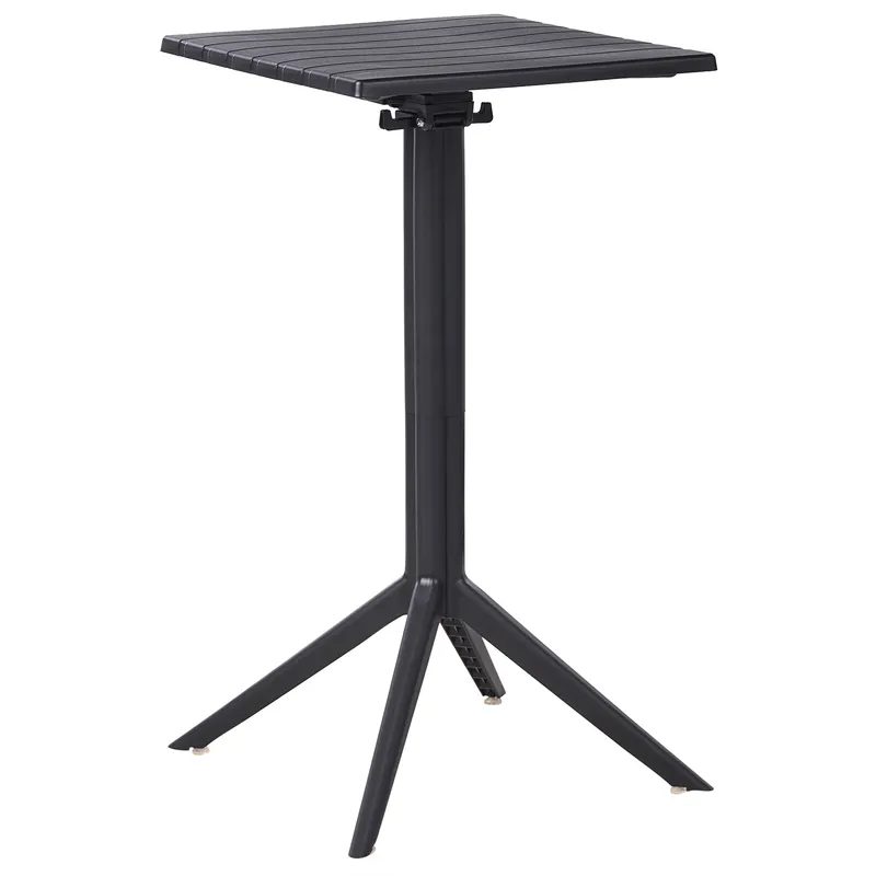 Barbord utomhus Lemnos 60 cm - svart — svart
