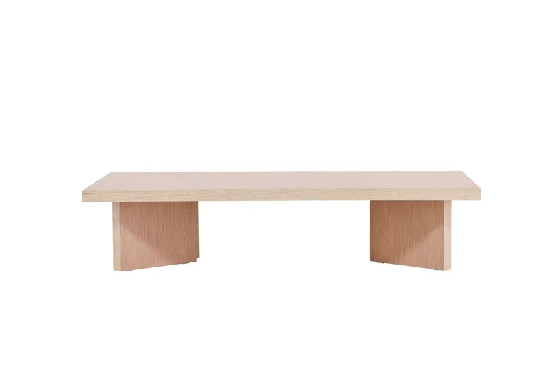 Bassholmen Soffbord 140x80 cm - Whitewash — VIND