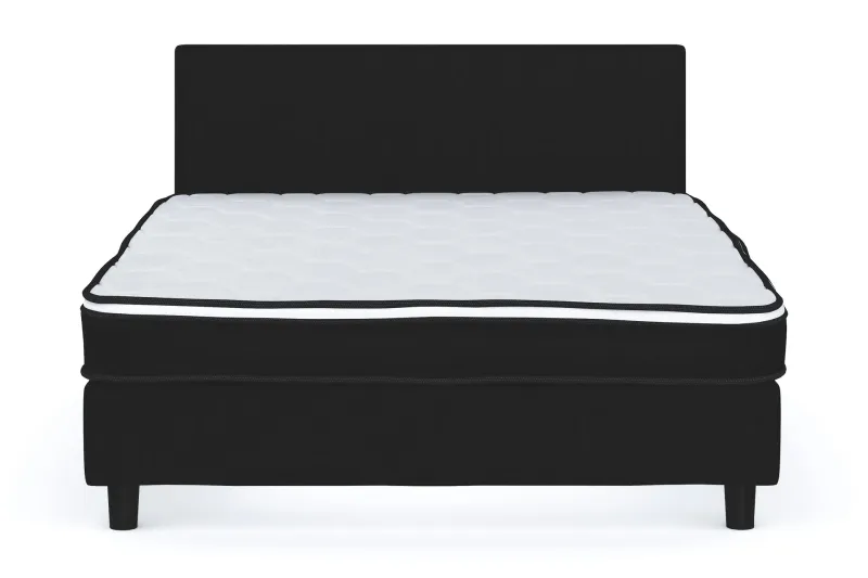 Billingen Komplett Sängpaket 140x200 cm - Svart — Basic Home