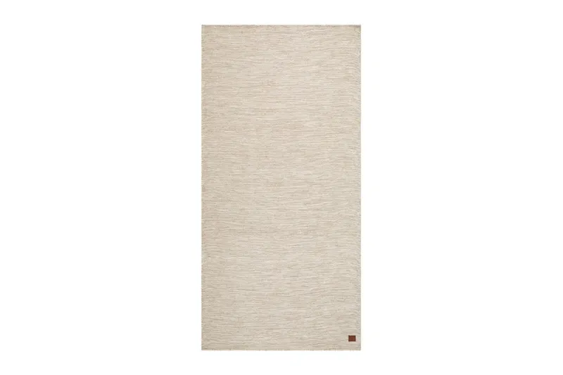 Birka Ullmatta Rektangulär 75x150 cm - Linne — KM Home