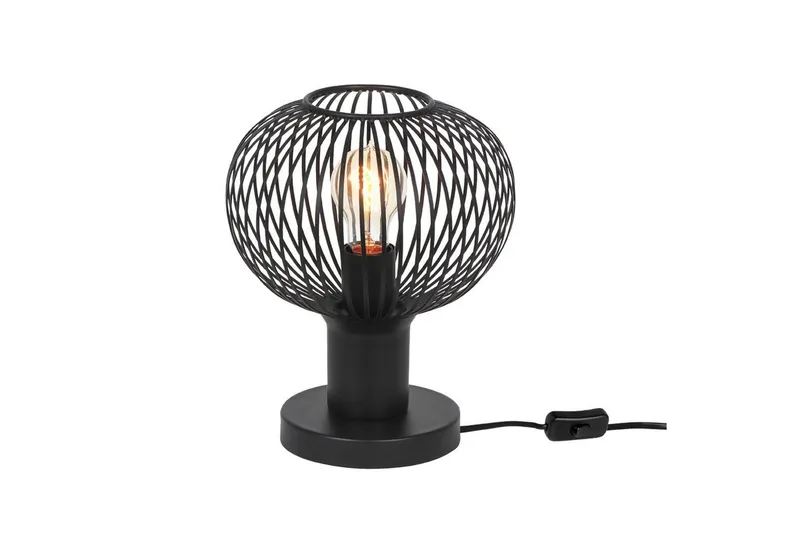 Bordslampa TRIO Gila 23 cm, Mattsvart - 23 cm, Mattsvart — Trio Lighting