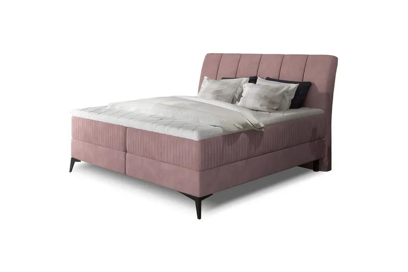 Boxfjäder Eltap Aderito - 140x200 cm, Soro 61, Soro 61 Pasy 2, Rosa — 140x200 cm, Soro 61, Soro 61 Pasy 2, Rosa