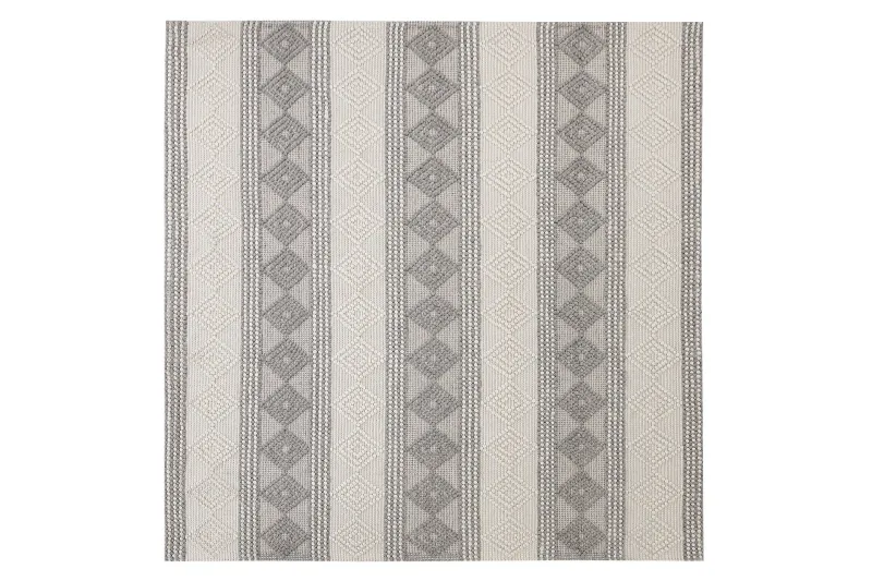 Bozova Ullmatta 200x200 cm - Beige — Beige