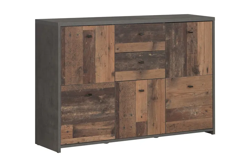 Broxton Sidobord 114 cm - Grå/Brun — Grå/Brun