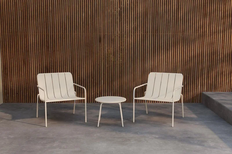 Cafégrupp Minos Utomhus - Beige — Venture Home