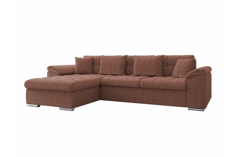 Camior 3-sits Hörnbäddsoffa Brown (Art.nr 3023317)