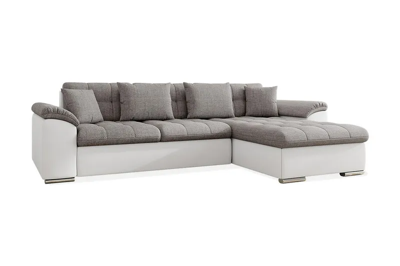 Camior Divanbäddsoffa 280x160x76 cm - Grå (Art.nr 458247) — Grå
