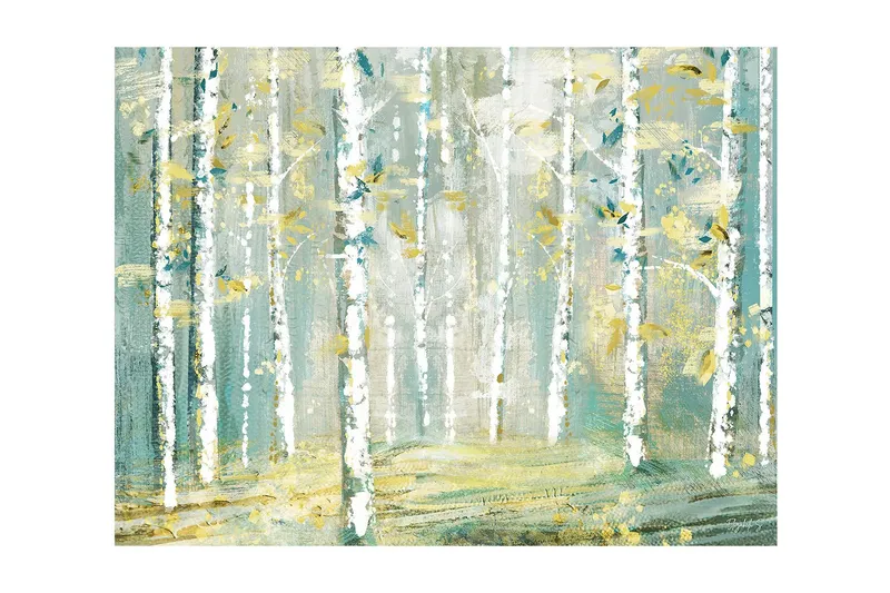 Canvastavla Abstract Forest - 80x120 cm — 80x120 cm