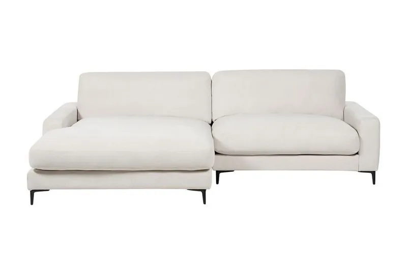 Cathy Hörnsoffa 3-sits - Vit/Svart (Art.nr 3069927) — Vit/Svart