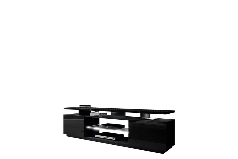 Ceasar Tv-bänk 180 cm - Svart — Svart