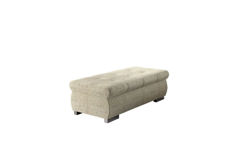 Cerys Fotpall 60 cm - Beige (Art.nr 3116426) — Beige
